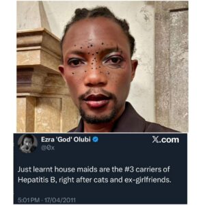 HIV, Cat’s Anus, and Disturbing Themes: Resurfaced Tweets Linked to Paystack Co-founder Ezra Olubi Read Like a Psycho Thriller