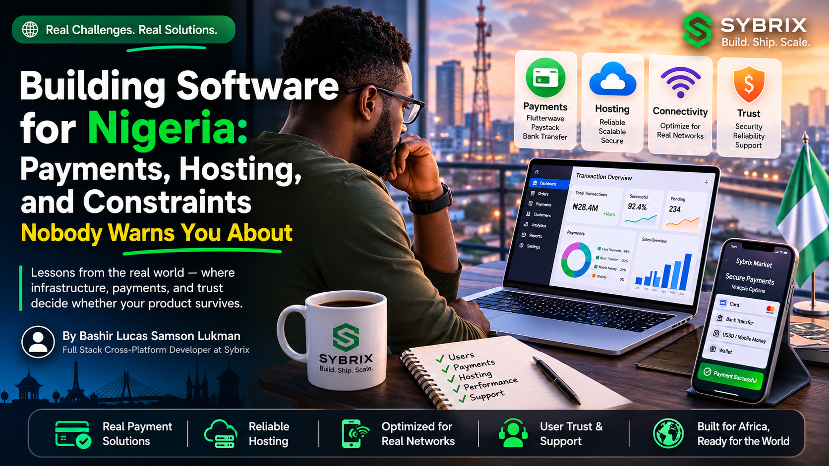 Building for Nigeria: Payments, Hosting, and Constraints Nobody Warns You About