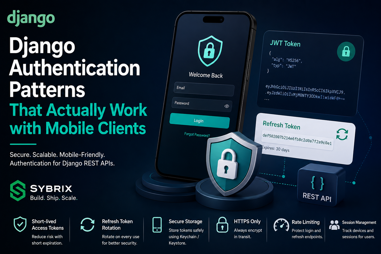 Django Auth Patterns That Work with Mobile Clients