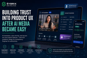 Building Trust into Product UX After AI Media Became Easy