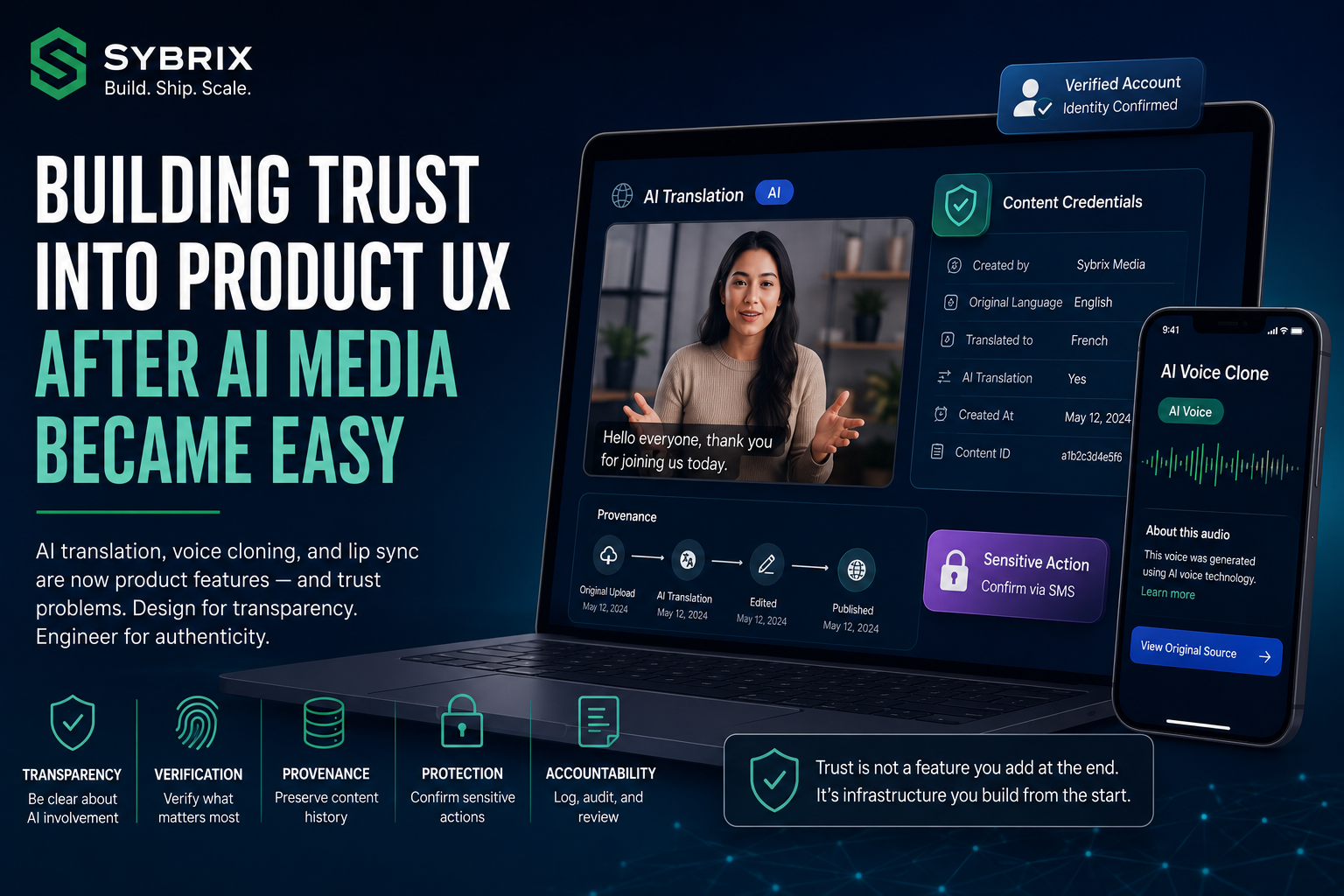 Building Trust into Product UX After AI Media Became Easy