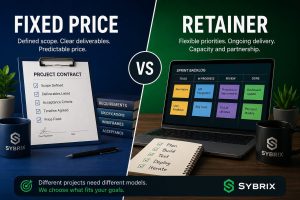 How Sybrix Scopes Fixed-Price vs Retainer Projects